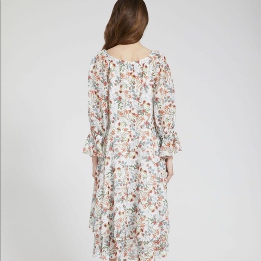 Alice + Olivia Miora High Low Midi Dress Size 2 - Picture 6 of 7